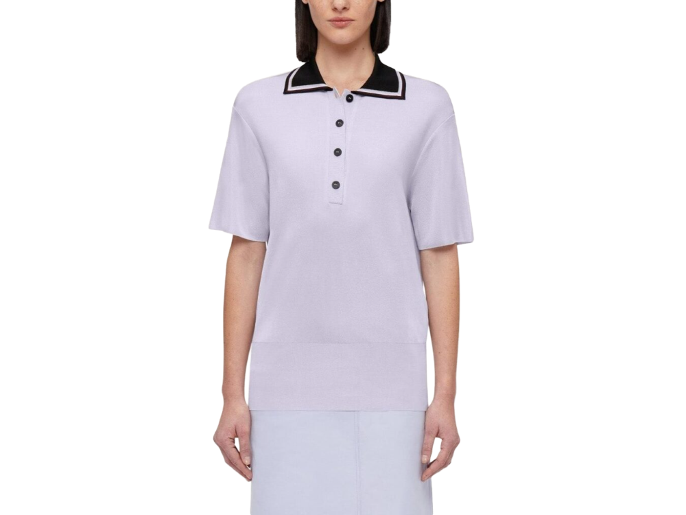 100 Cotton Jersey Knitting Polo