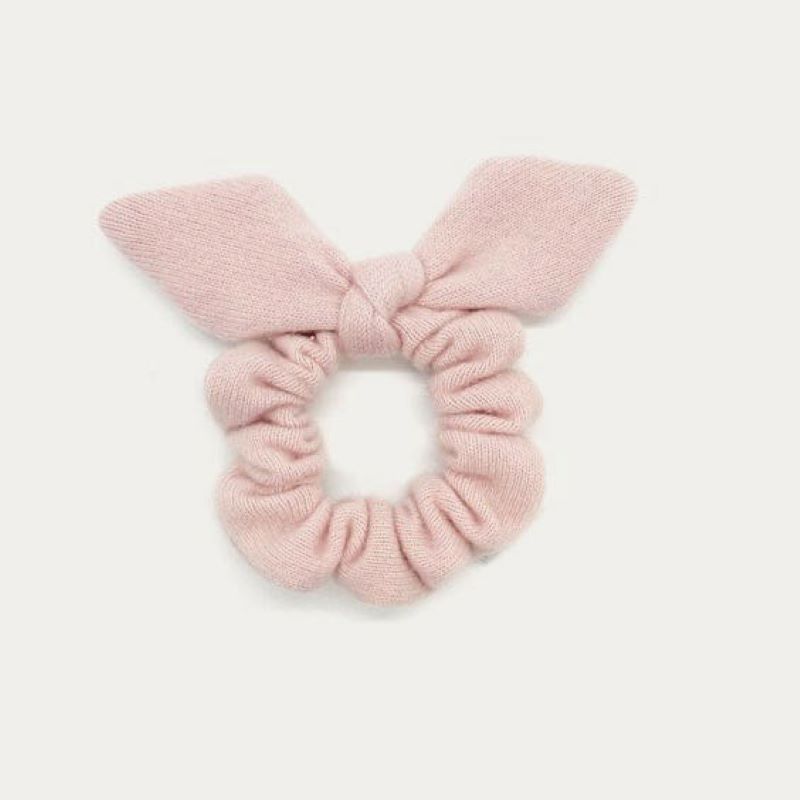 Knitting Plush Hair Scrunchies Women Elastic Hair Bands Headwear