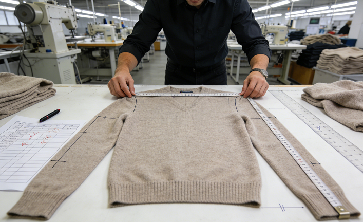 Garment measurement process