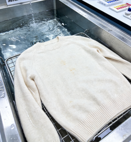 wash test of cashmere