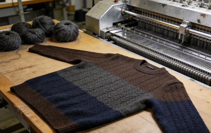 Crew neck men’s cashmere