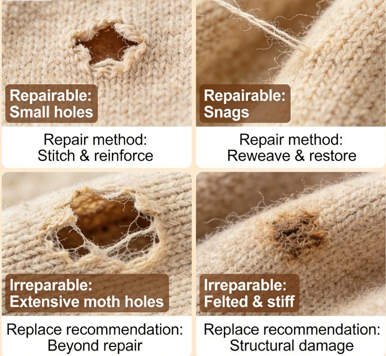 The difference between repairable and irreparable