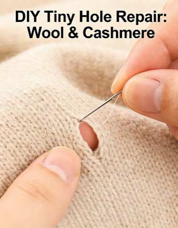 DIY tiny hole repair