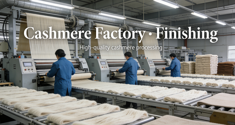 cashmere factory finishing