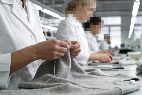 Quality control process ensuring accurate cashmere micron count
