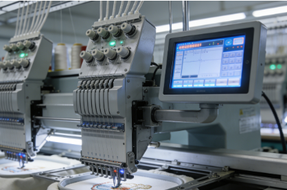 Automated machinery used in clothing production