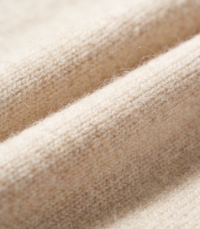 Cashmere fiber texture close-up