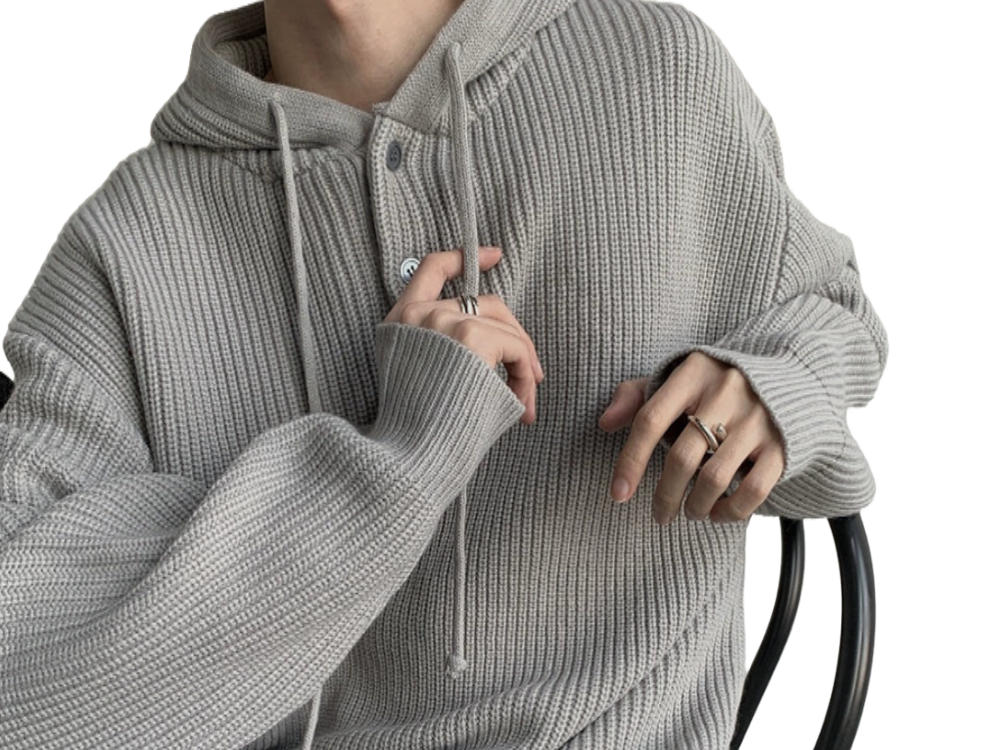 Cozy-breathable-hooded-pullover-sweater
