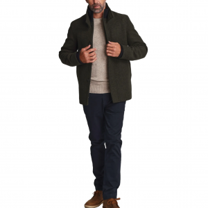 Fall Winter Men’s Classic Merino Herringb...