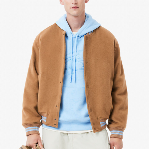 Men’s 100% Merino Wool Bomber Jacket – Ca...