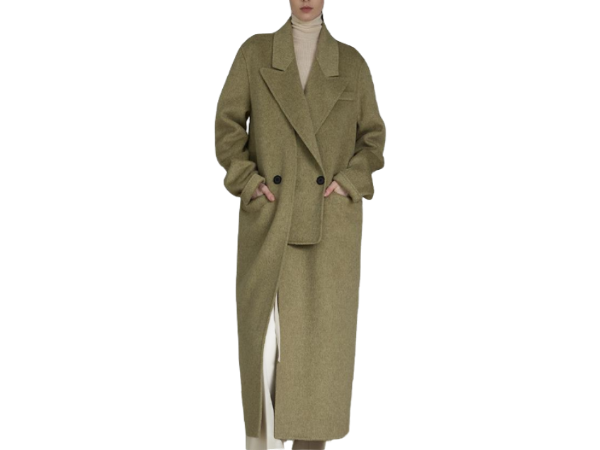 Womens-Oversized-Olive-Green-Coat